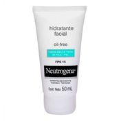 Hidratante Facial Neutrogena Todos os Tipos de Pele FPS15 50ml 3 Unidades