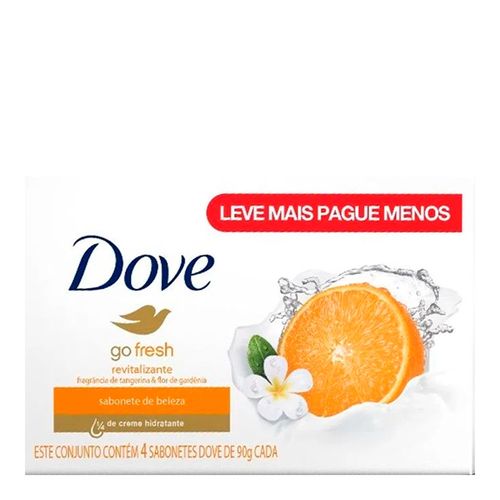 Kit Sabonete Dove Revitalizante 90g 4 Unidades