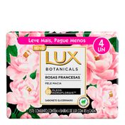 Kit Lux Botanicals Sabonete em Barra Rosas Francesas 4 Unidades