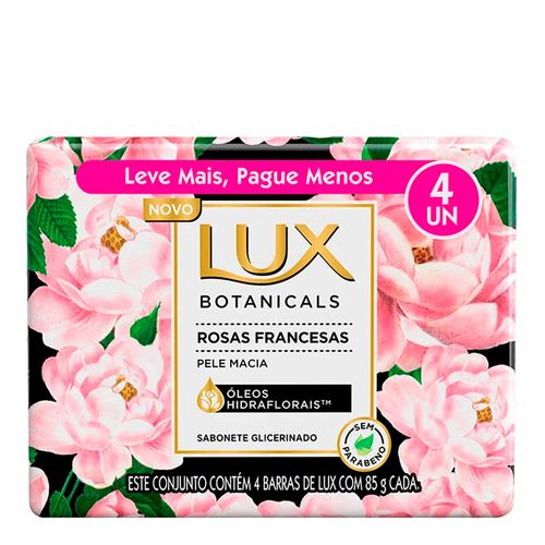 Kit Lux Botanicals Sabonete em Barra Rosas Francesas 4 Unidades Kit Lux Botanicals Sabonete em Barra Rosas Francesas 4 Unidades