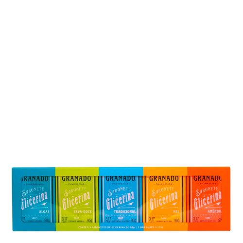 Kit Sabonete Granado Glicerina 6 Unidades 90g Kit Sabonete Granado Glicerina 6 Unidades 90g
