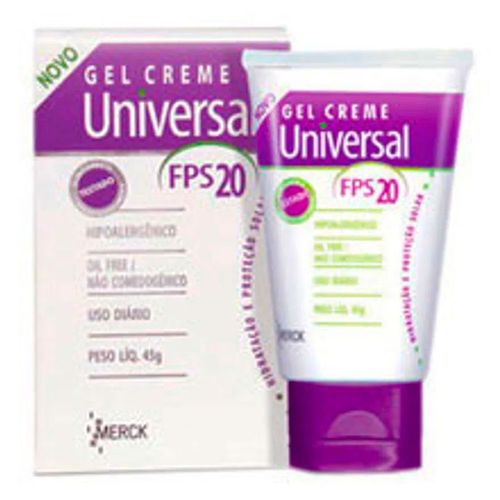 Gel Creme Universal Hidratante Facial FPS20 45g Gel Creme Universal Hidratante Facial FPS20 45g