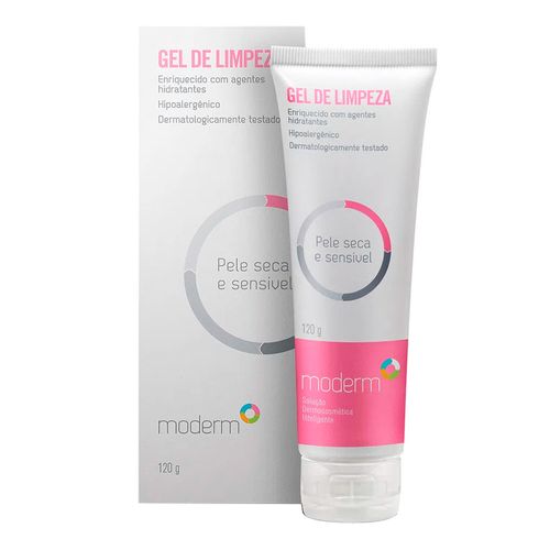 Gel de Limpeza Facial Moderm Pele Seca e Sensível 120g Gel de Limpeza Facial Moderm Pele Seca e Sensível 120g