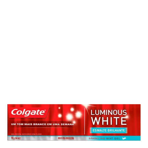 Gel Dental Colgate Luminous White 90g