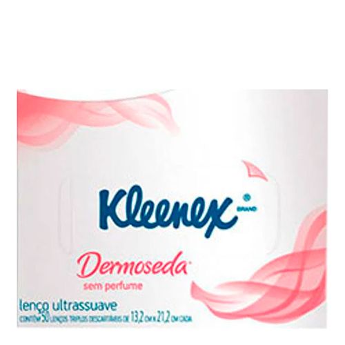 Lenço de Papel Kleenex Dermo 50 Folhas Lenço de Papel Kleenex Dermo 50 Folhas
