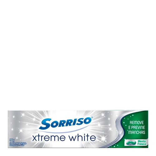 Gel Dental Sorriso Xtreme White Menta Fresca 90g Gel Dental Sorriso Xtreme White Menta Fresca 90g