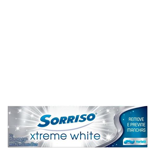 Gel Dental Sorriso Xtreme White Hortelã 90g Gel Dental Sorriso Xtreme White Hortelã 90g