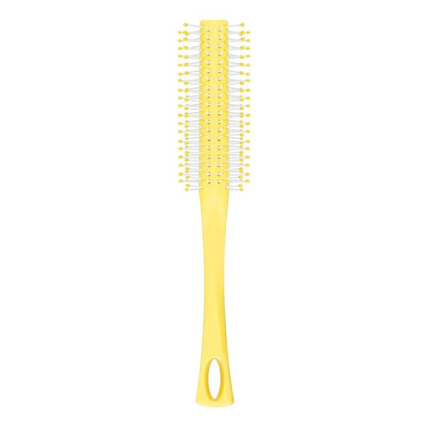 Escova para Cabelo Condor Belle Redonda Amarela 1 Unidade