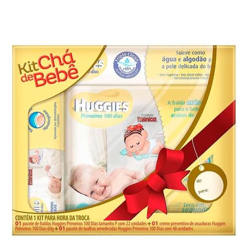 Kit Troca de Fraldas Huggies Creme P/ Assaduras + Lenço Umedecido Kit Troca de Fraldas Huggies Creme P/ Assaduras + Lenço Umedecido