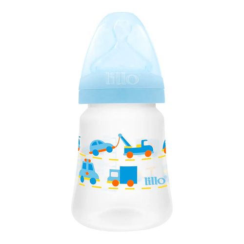 Mamadeira Lillo Design Clean Bico Ortodôntico Azul 180ml