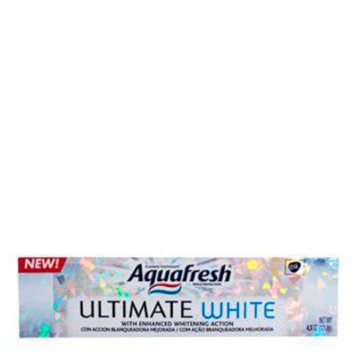 Creme Dental Aquafresh Ultimate White 121g Creme Dental Aquafresh Ultimate White 121g