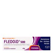 Fledoid Pomada 500mg Farmoquímica 40g