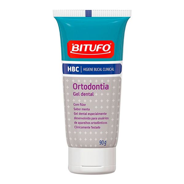 Gel Dental Bitufo Ortodontia 90g