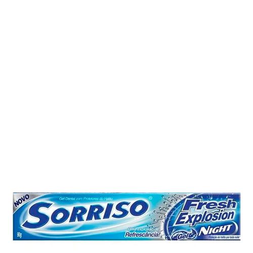 Gel Dental Sorriso Fresh Explosion Night 90g Gel Dental Sorriso Fresh Explosion Night 90g