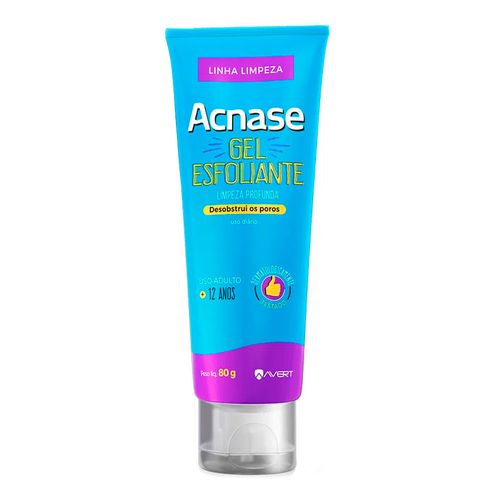 Gel Esfoliante Acnase 80g Gel Esfoliante Acnase 80g