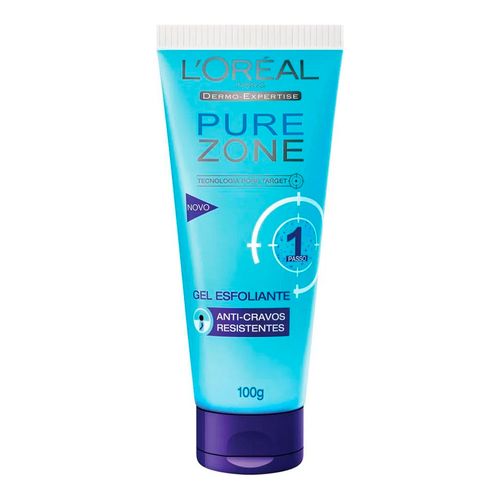 Gel Esfoliante Pure Zone Anti-Cravos – 100g - L’Oréal Gel Esfoliante Pure Zone Anti-Cravos – 100g - L’Oréal