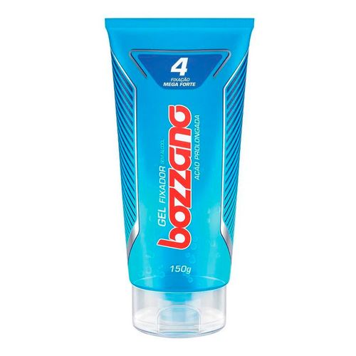 Gel-Fixador-Bozzano-Acao-Prolongada-Mega-Forte-Fixacao-4-Bisnaga-150g Gel-Fixador-Bozzano-Acao-Prolongada-Mega-Forte-Fixacao-4-Bisnaga-150g