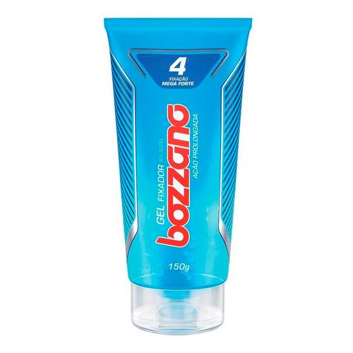 Gel Fixador Bozzano Ação Prolongada Mega Forte Fixação 4 Bisnaga 150g