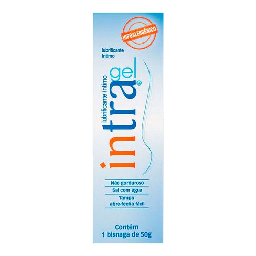 Gel Lubrificante Intra Gel 50g Gel Lubrificante Intra Gel 50g