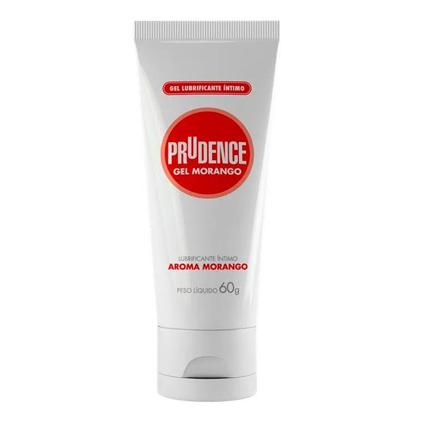 Gel Lubrificante Prudence Plus Morango 60g