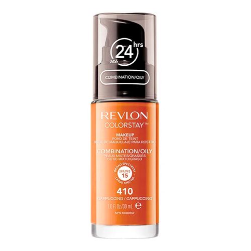 Base Líquida Revlon Colorstay Pump Combination Oily Cappuccino 410 30ml Base Líquida Revlon Colorstay Pump Combination Oily Cappuccino 410 30ml