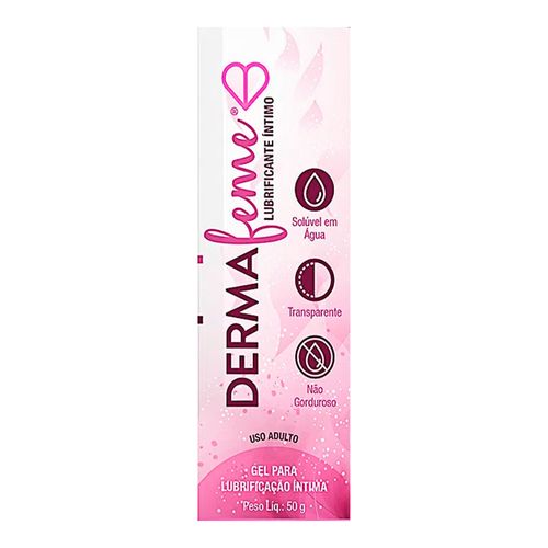 Gel Lubrificante Íntimo Dermafeme 50g Gel Lubrificante Íntimo Dermafeme 50g