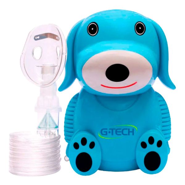 Inalador e Nebulizador G-Tech Dog Azul Bivolt