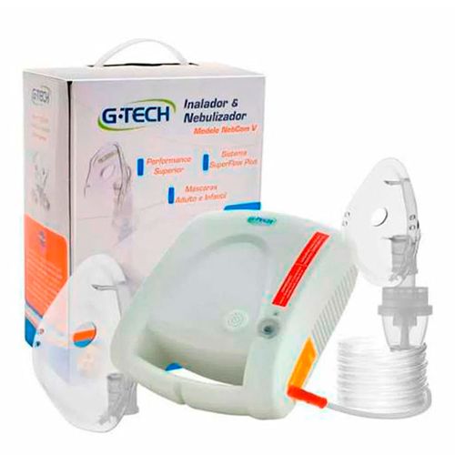 Inalador e Nebulizador G-Tech Nebcom V Inalador e Nebulizador G-Tech Nebcom V