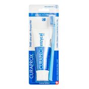 Kit Curaprox Enzycal Creme Dental 90g + Escova Dental Ultra Macia