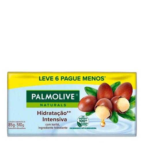 Kit Sabonete em Barra Palmolive Naturals Hidratação Intensiva 85g 6 Unidades Kit Sabonete em Barra Palmolive Naturals Hidratação Intensiva 85g 6 Unidades