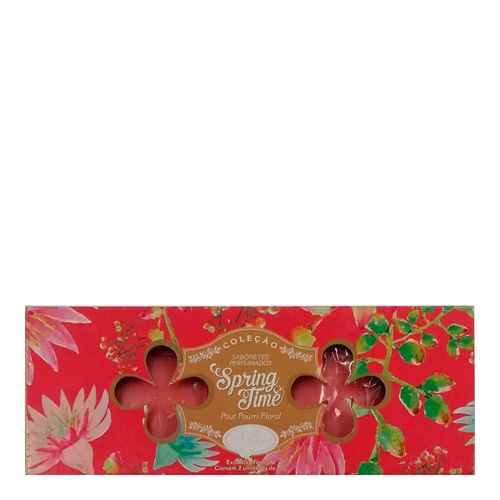 Kit Sabonete Auguri Spring Time Pout Pourri Floral 2 Unidades de 90g Kit Sabonete Auguri Spring Time Pout Pourri Floral 2 Unidades de 90g