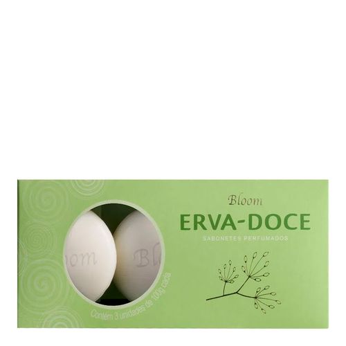 Kit Sabonete Bloom Erva Cidreira 100g 3 Unidades