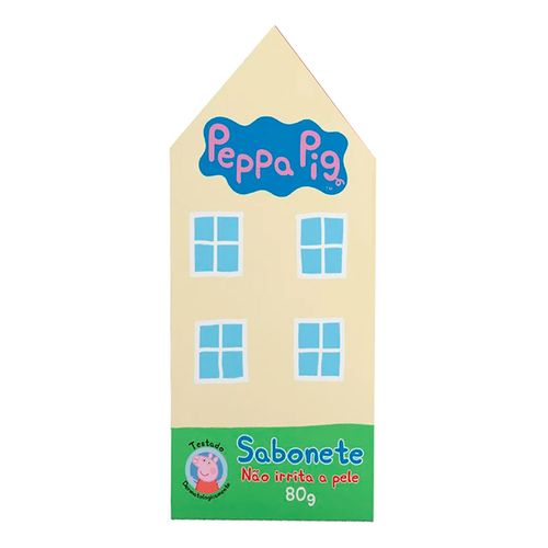 Kit Sabonete Peppa Infantil 80g 3 Unidades