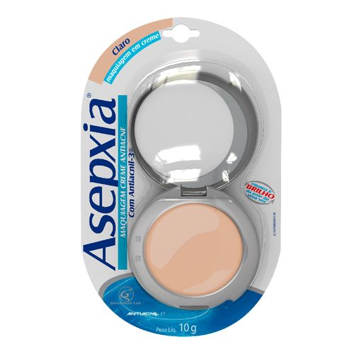 Maquiagem Antiacne Cremosa Claro Asepxia - 10g Maquiagem Antiacne Cremosa Claro Asepxia - 10g