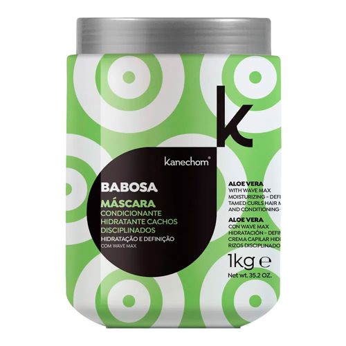 Máscara de Tratamento Capilar Kanechom Cachos Disciplinados Babosa 1Kg Máscara de Tratamento Capilar Kanechom Cachos Disciplinados Babosa 1Kg