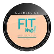 Maybelline Pó Compacto Mate + Toque Liso Fit Me! Cor 140 Claro Singular