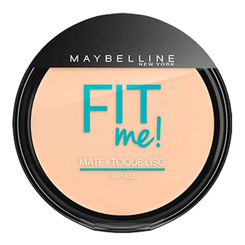 Maybelline Pó Compacto Mate + Toque Liso Fit Me! Cor 140 Claro Singular Maybelline Pó Compacto Mate + Toque Liso Fit Me! Cor 140 Claro Singular