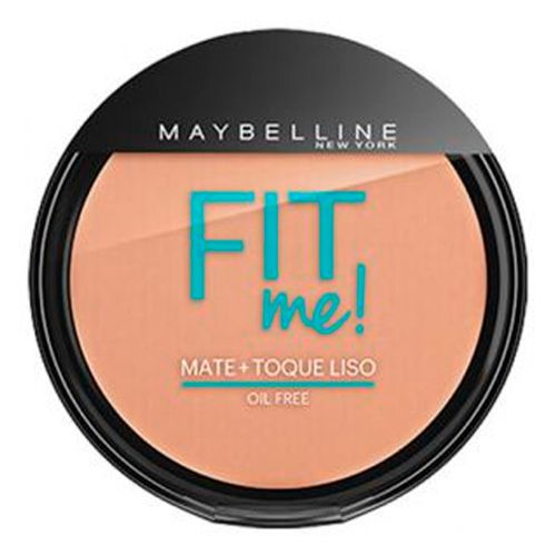 Maybelline Pó Compacto Mate + Toque Liso Fit Me! Cor 150 Claro Especial