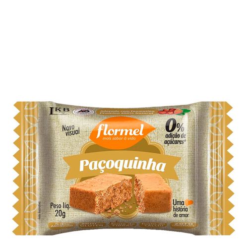 Paçoca Flormel Zero 20g Paçoca Flormel Zero 20g
