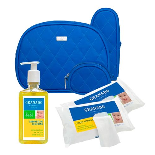 Kit Acessórios Colors Klein + Lenços Umedecidos + Sabonete Líquido Bebê Tradicional - Classic For Baby Bags & Granado Kit Acessórios Colors Klein + Lenços Umedecidos + Sabonete Líquido Bebê Tradicional - Classic For Baby Bags & Granado