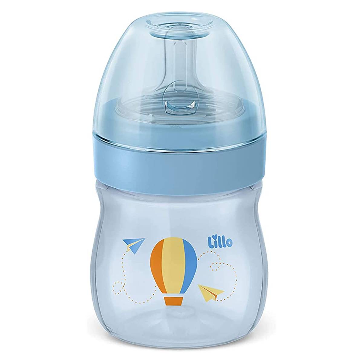 Mamadeira Super Evolution Primeiros Passos 150ml Azul Lillo 935200070