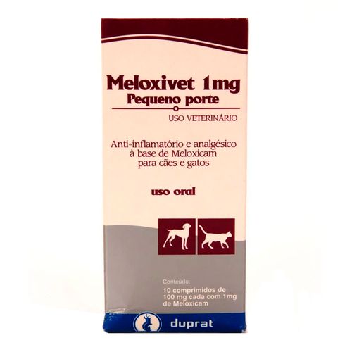 MELOXIVET 1mg - caixa com 10 compr MELOXIVET 1mg - caixa com 10 compr
