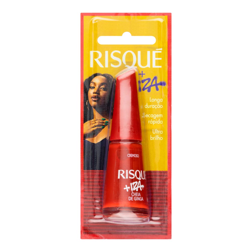 Esmalte Risqué Iza Cheia de Ginga Cremoso 8ml