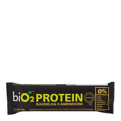 Barra De Proteina Bio2 Baunilha Mais Amendoim 40g Barra De Proteina Bio2 Baunilha Mais Amendoim 40g