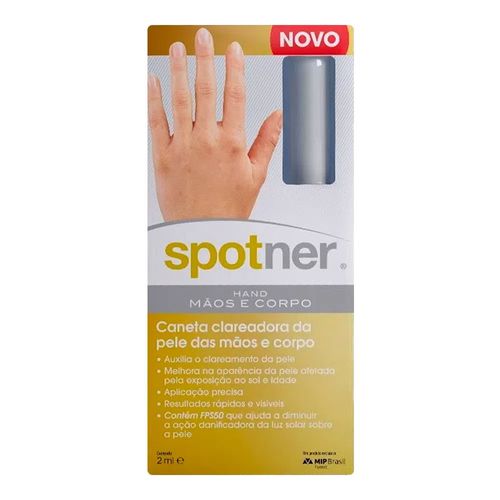 Caneta Clareadora Spotner Mãos e Corpo Caneta Clareadora Spotner Mãos e Corpo