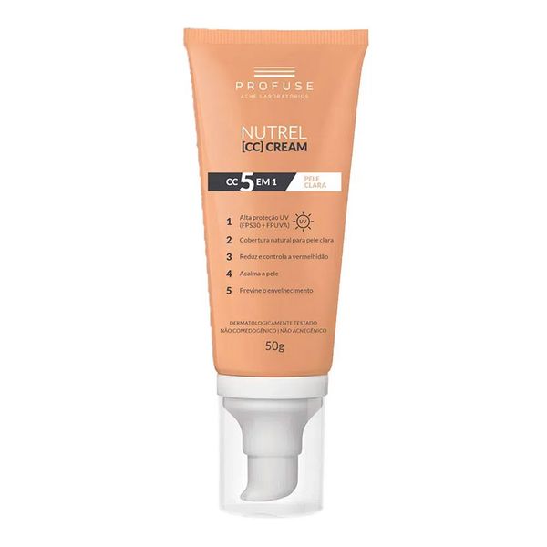 CC Cream Profuse Nutrel 5 em 1 FPS30 50g