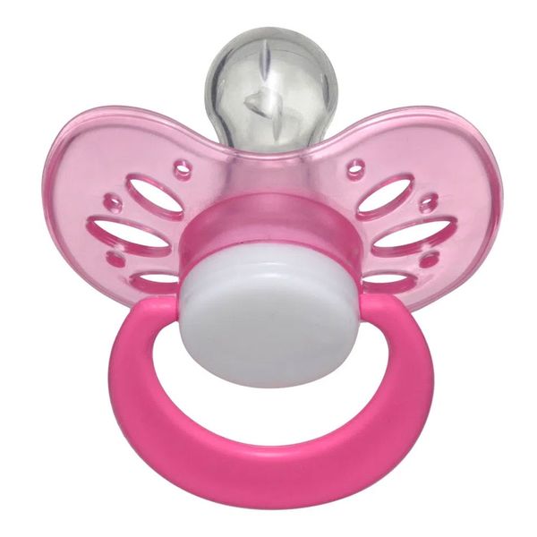 Chupeta Pin Pon Ventilada Silicone Tradicional Ref.289