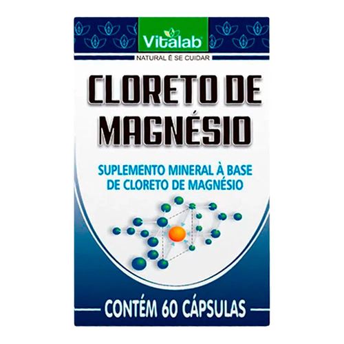 Cloreto De Magnésio VItalab 60 Cápsulas Cloreto De Magnésio VItalab 60 Cápsulas