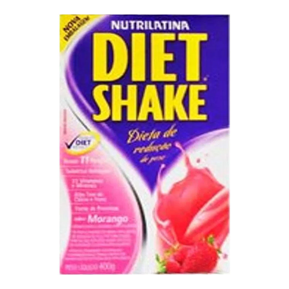 DIET SHAKE MORANGO 400GR