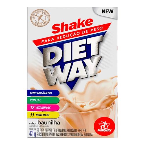 Diet Way Midway Baunilha 420g Diet Way Midway Baunilha 420g